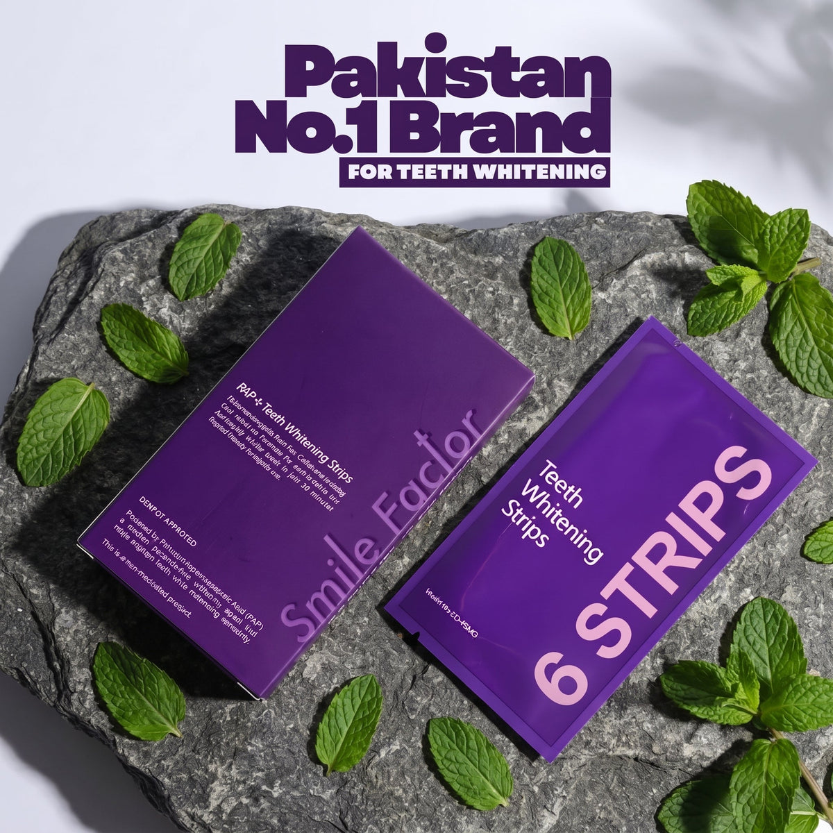 Pack of 6 Purple Whitning Strips 6 in one get 20% off on this Deal, 🔥 EXCLUSIVE BUNDLE DEAL🔥